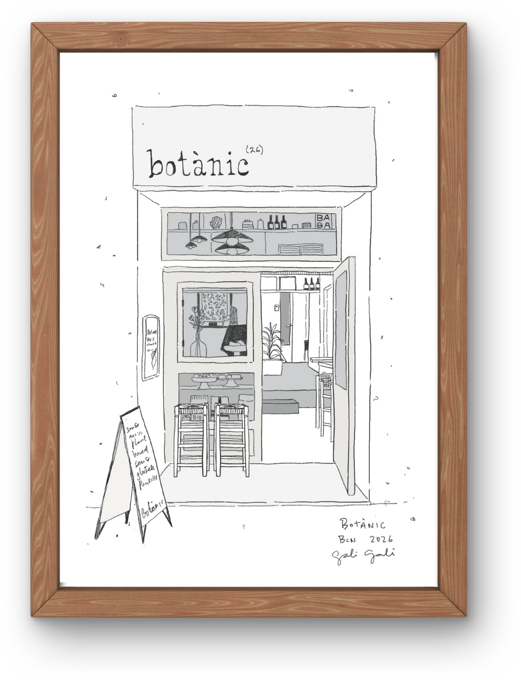 BOTÀNIC- Print numerado