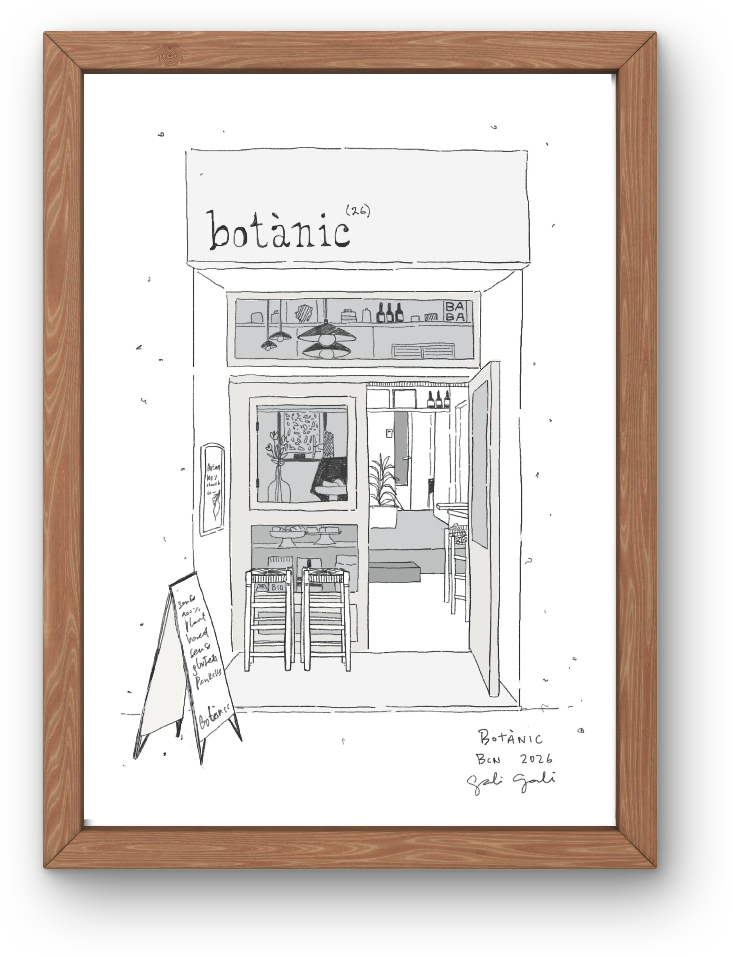 BOTÀNIC- Print numerado